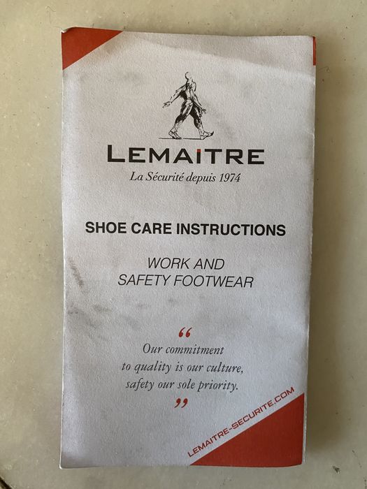 Sapatos de segurança Lemaitre pretos