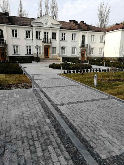 Гранітна тротуарна плитка, плита мощення від виробника