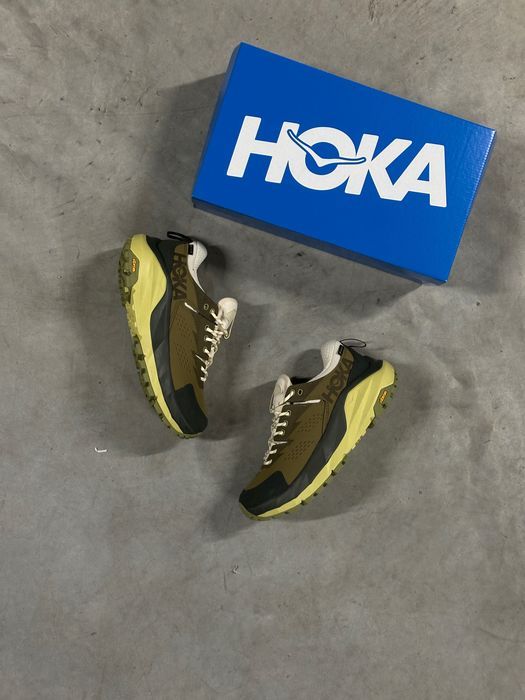 ГОРТЕКС! Hoka One M Kaha 2 Low GTX Sneaker Fennel Eggnog Brown 41 42 43 44 45 хока коричневі