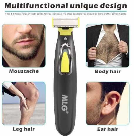 Maszynka do golenia, strzyżenia - akumulatorowa - przenośna - 4szt