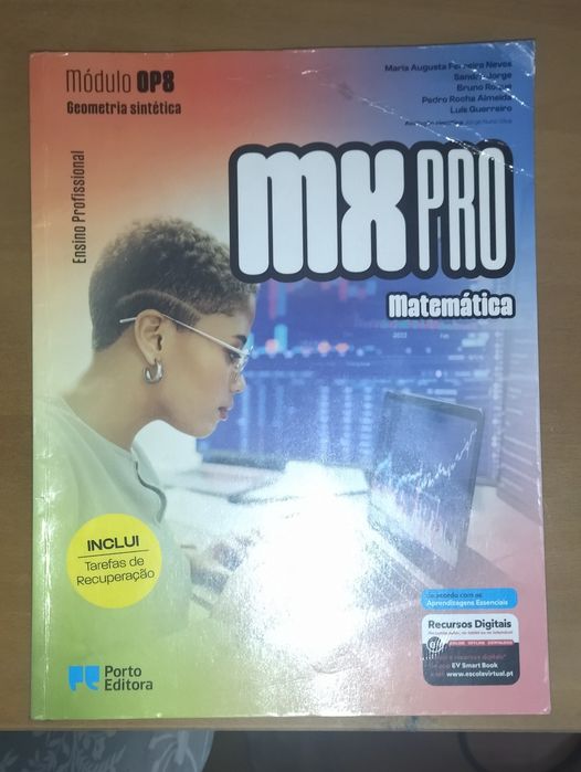 Livros de 10 ano matemática p1, op8, op4