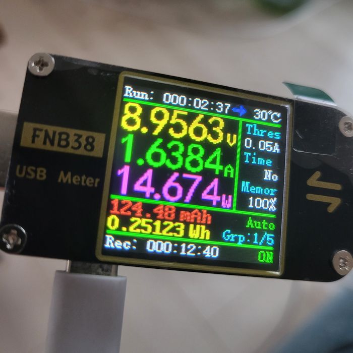 Usb trigger tester Fnirsi FNB38