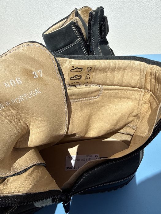 Botas wolky cinza azulado