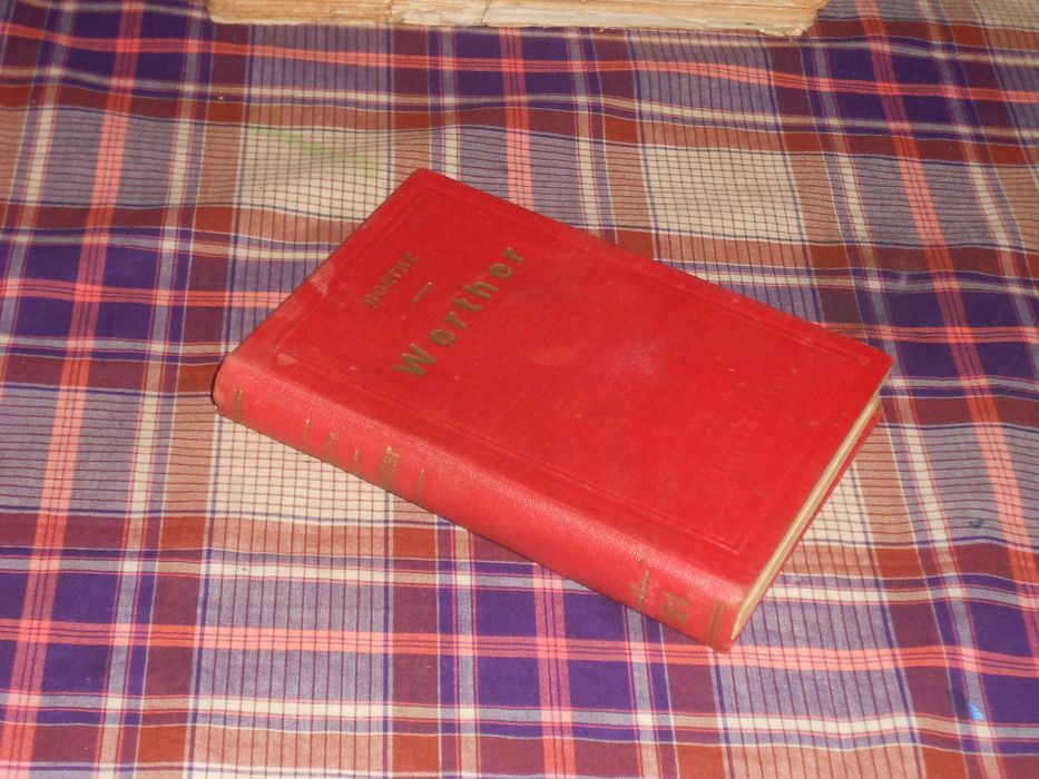 Livro antigo Werther - Goethe editora Civilizacao