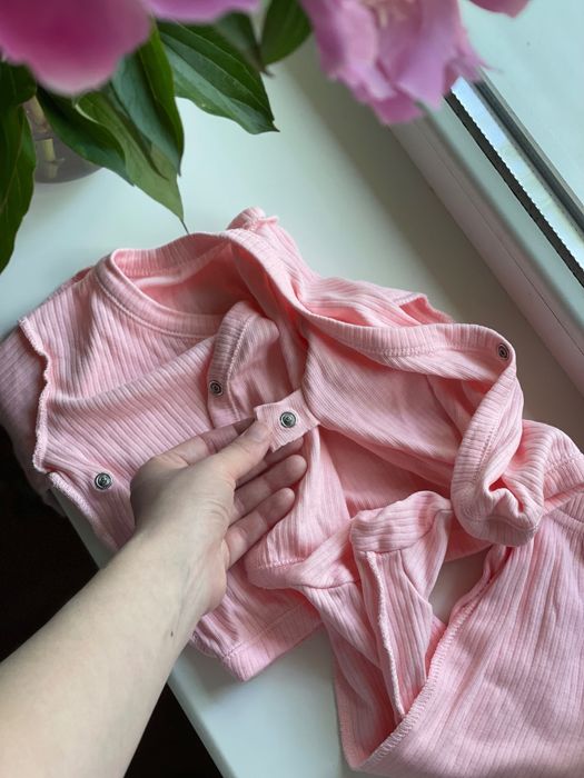 Распашонка и штанишки 0-3 мес новые