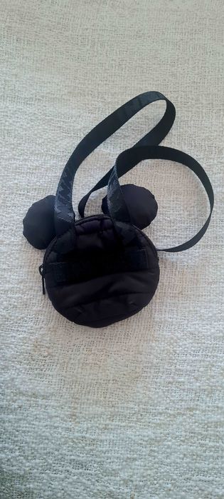 Carteira preta Minnie