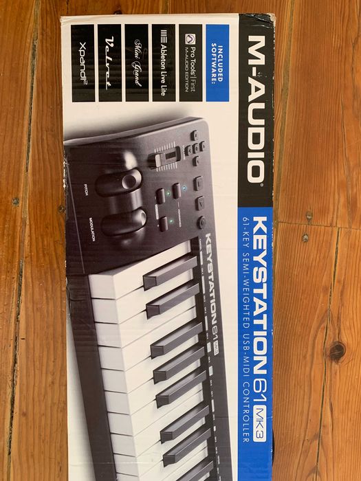 M-Audio Keystation 61 Mk3 teclado midi
