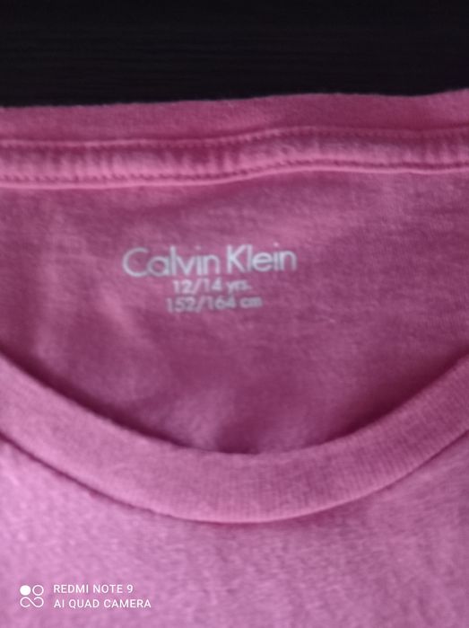 Calvin Klein oryginalny T-shirt dziewczęcy 152/164 cm na ok 12-14 lat