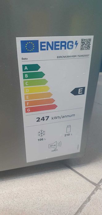Chłodziarko-zamrażarka Beko K60367NE - Madej Gorlice Mickiewicza -