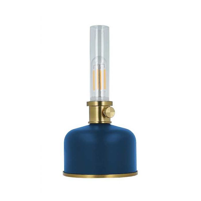 010 Lampa naftowa Retro LED niebieska FLR-35 Forever Light