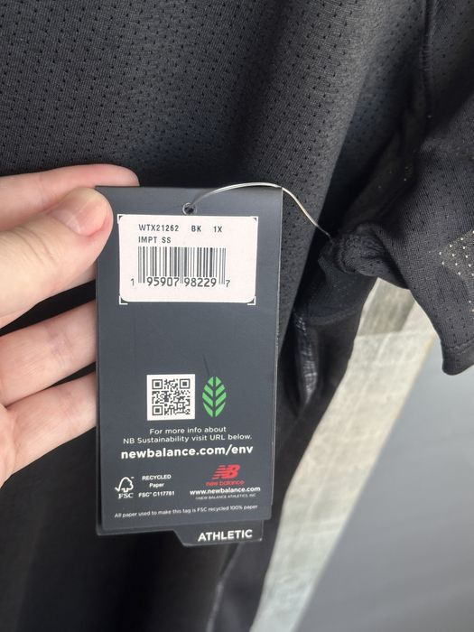 Женская спортивная футболка New Balance XL