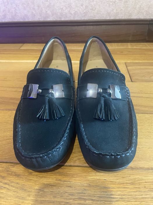 Женские мокасины Geox из натуральной замши