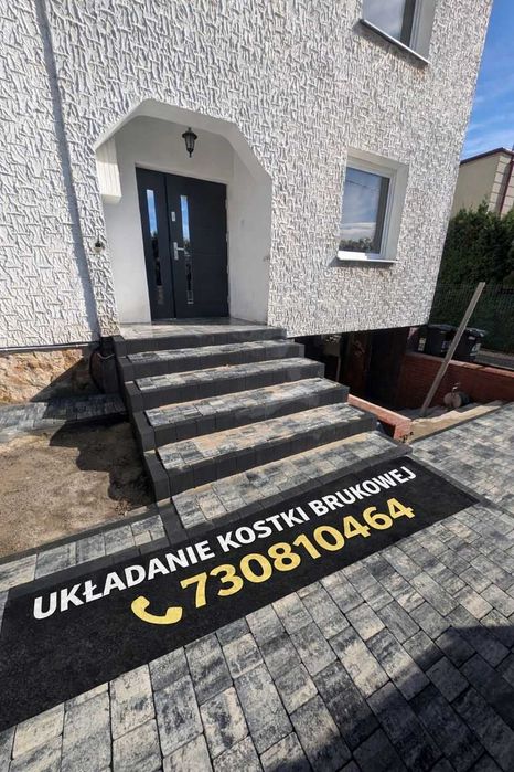 Układanie Kostki Brukowej Usługi Brukarskie