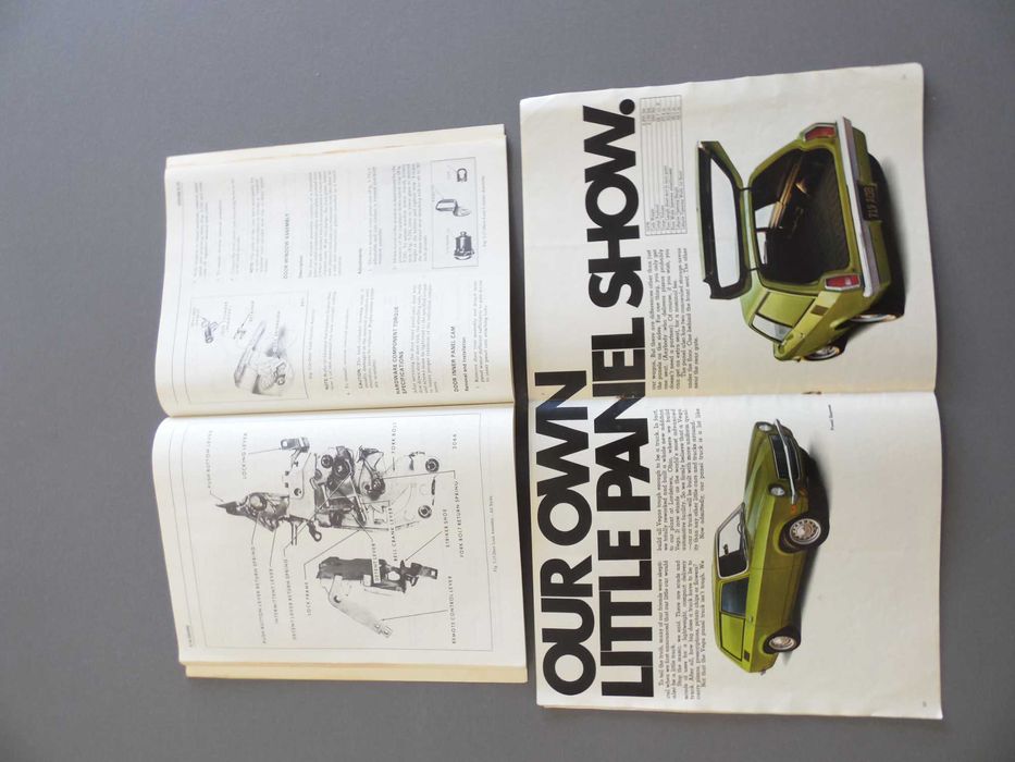 Chevrolet Vega 1973 Brochura e Manual de Serviço