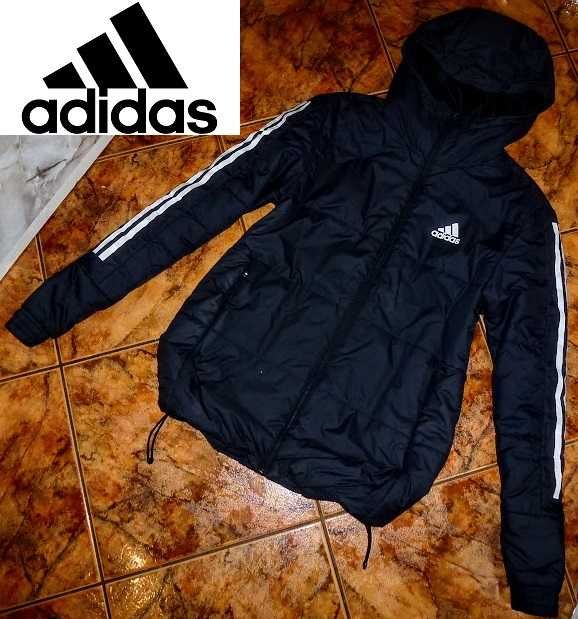 ADIDAS kurtka ORYGINAŁ puchowa kaptur ZIMOWA r L 40  NOWOŚĆ hit