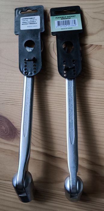 Klucze płasko-nasadowe przegubowe 18 i 16mm