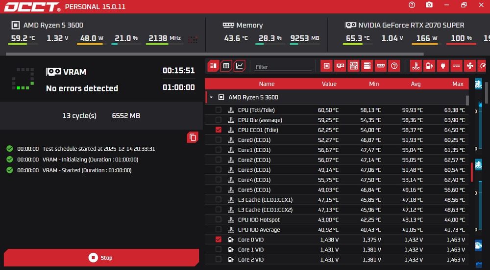 ASUS RTX 2070 Super 8gb