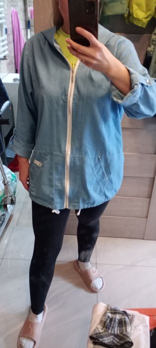 Bluza na zamek narzutka damska m / l