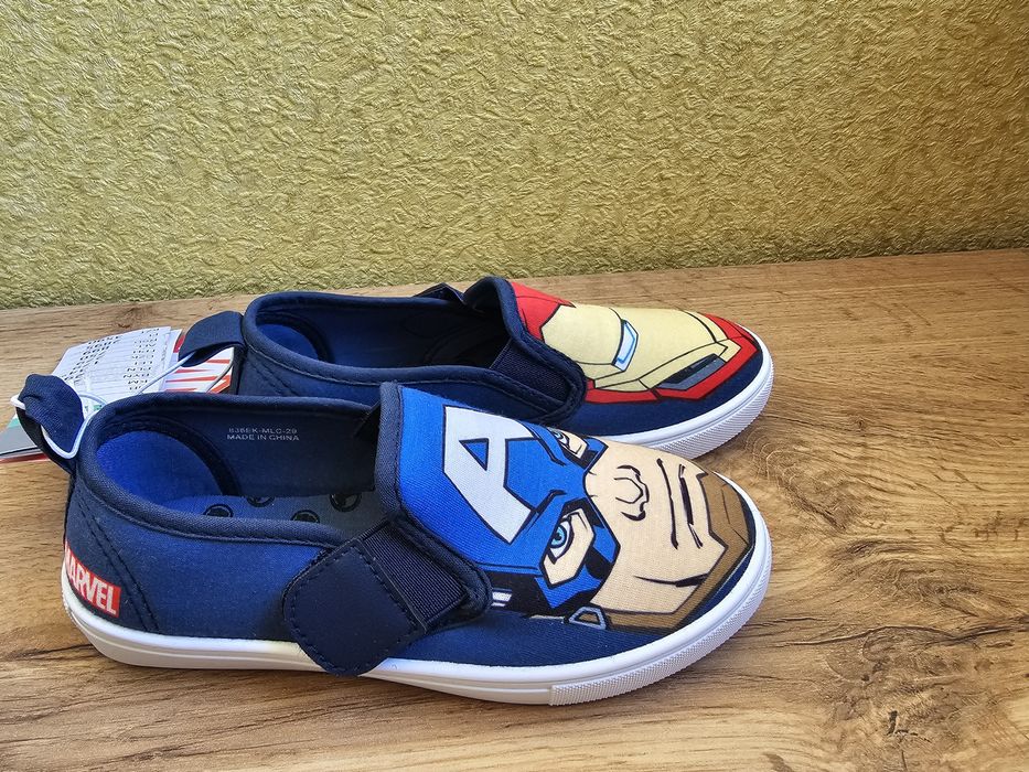 Кеди макосини на хлопчика Marvel