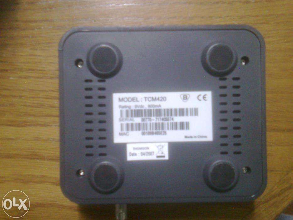 2 Thomson Modems Operational64343246459266121