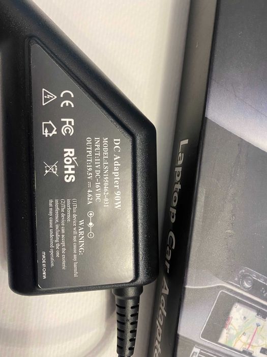 Автозарядка для ноутбука DELL 19.5V4.62A (7.4*5.0)