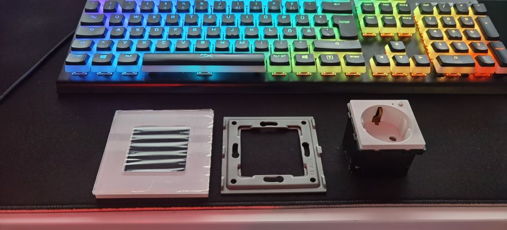 Tomada inteligente de enbutir wifi com leitura de consumos de energia64171753294851120