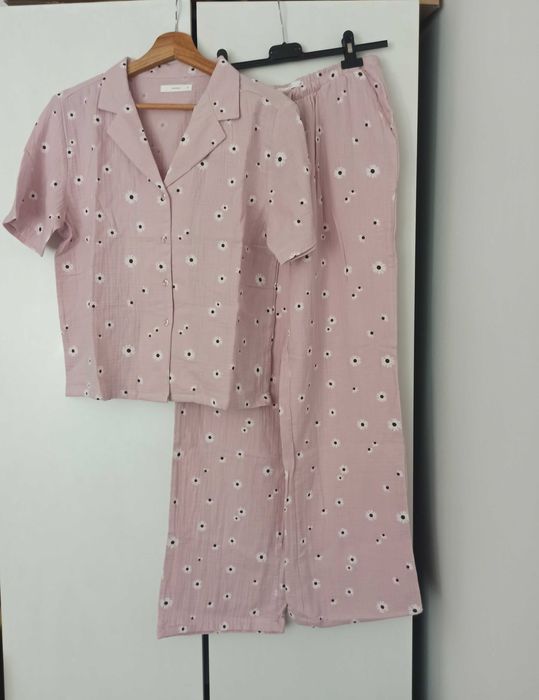 Nowa muślinowa piżama Reserved r. XS bawełna