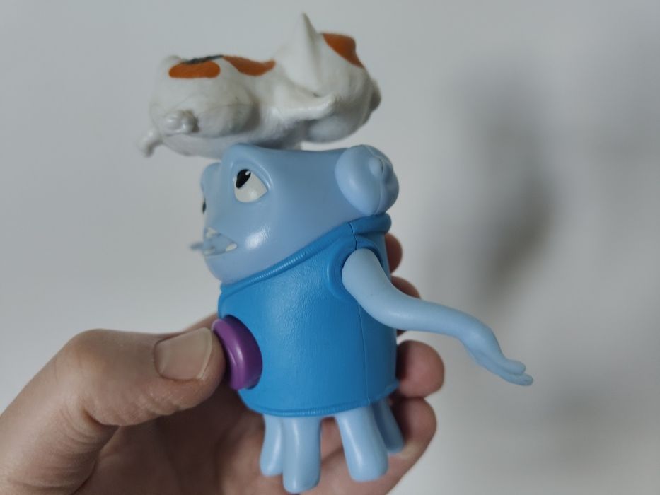 Trzy figurki z happy meal Mc Donalds