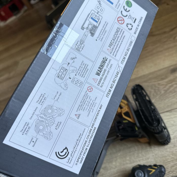 Koparka excalator sterowany na pilot metalowa