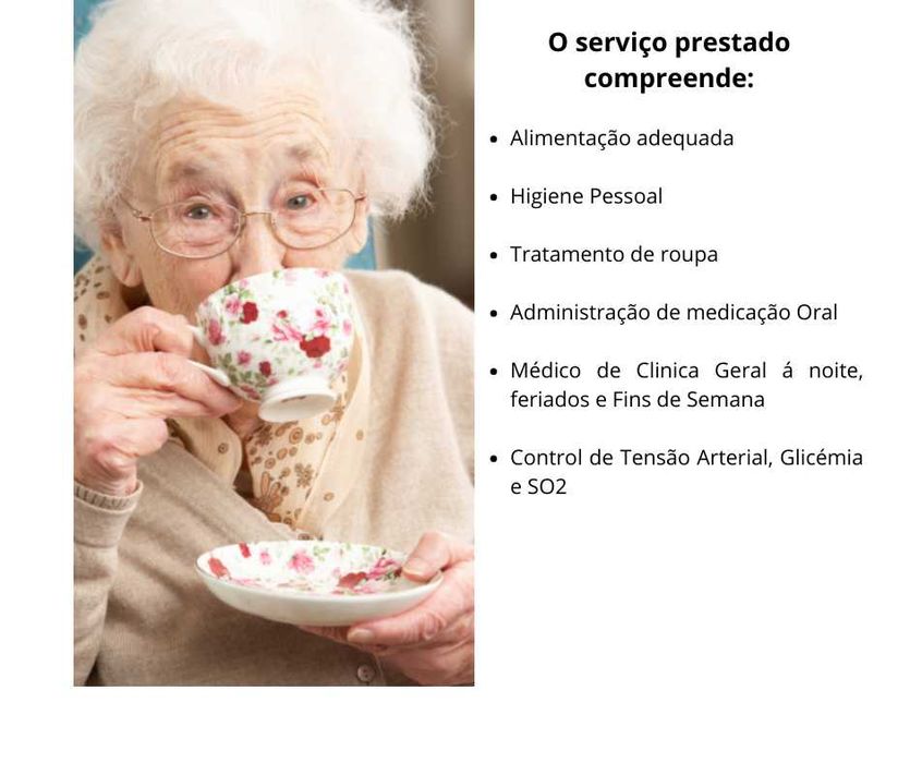 Família de Acolhimento de Senhoras idosas dependentes-Amadora