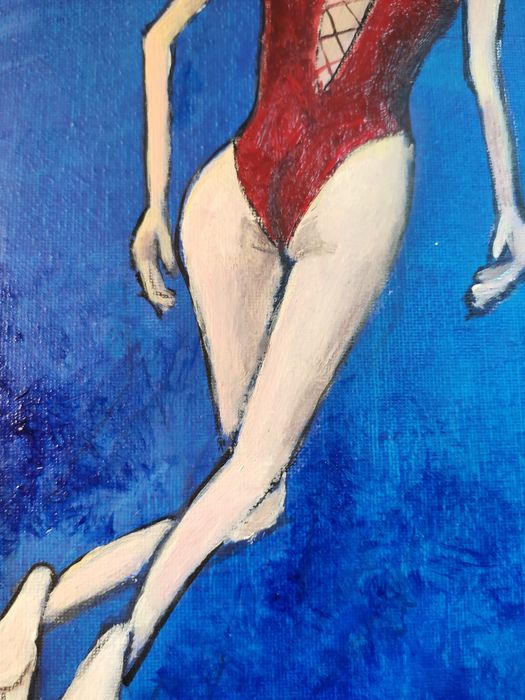 Zanurzenie obraz na płótnie