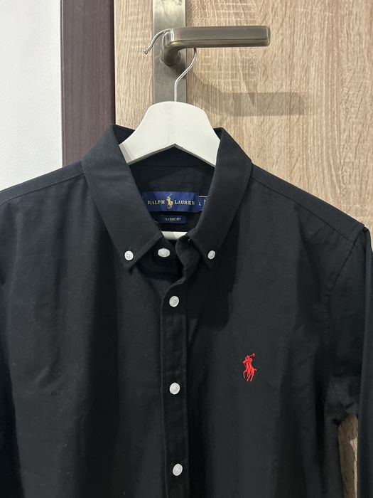 Biała i Czarna koszula Ralph Lauren