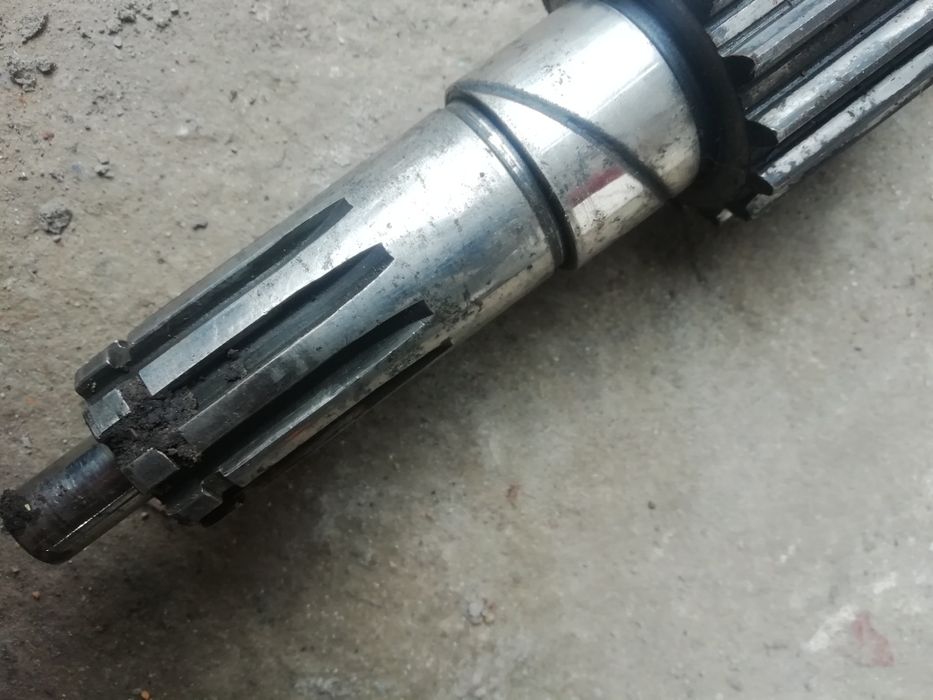 Вторинний вал кпп газ