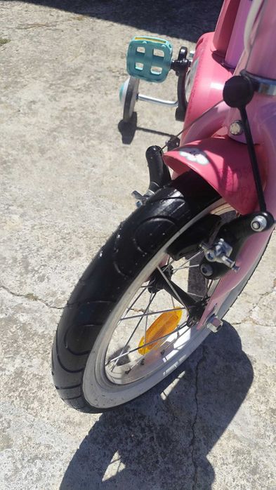 Bicicleta Criança Decathlon 14" com Rodinhas – Excelente Estado