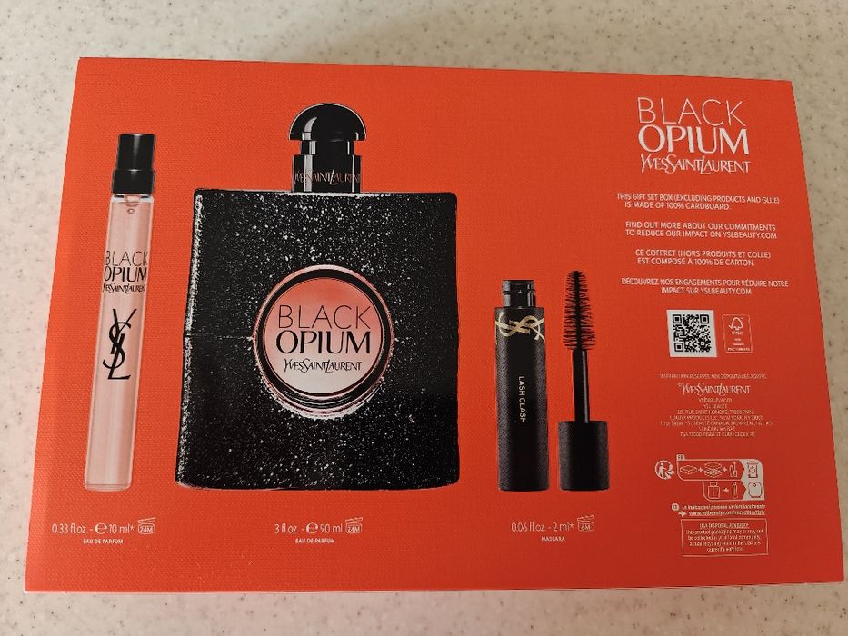 Zestaw Black Opium Yves Saint Laurent