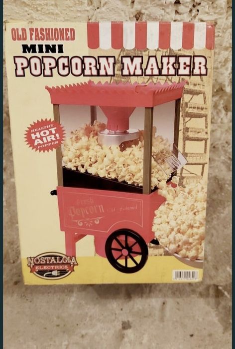 Duża maszyna do popcornu z Niemiec automat nowy