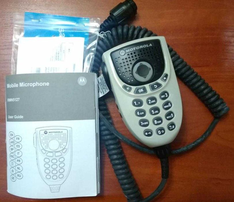 микрофон (тангента) Motorolla DM RMN5127 PMMN4118A с клавиатурой