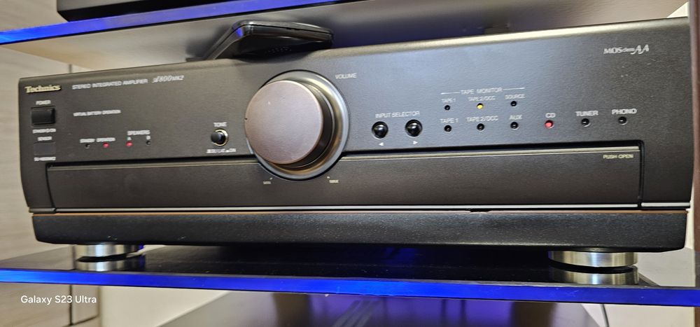 Technics SU-A800M2 zintegrowany wzmacniacz mocy+oryginalny  pilot-bdb stan