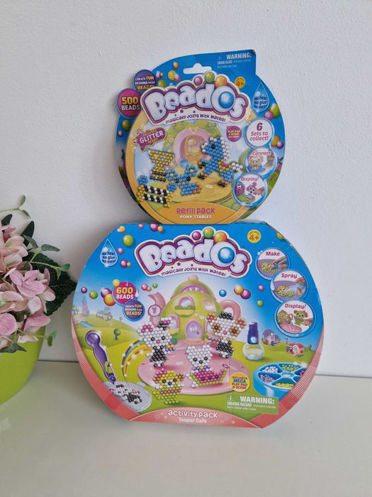 Zestaw kreatywny Beados koraliki 600+500