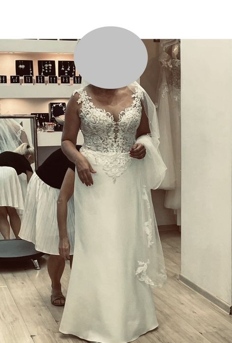 Sukienka slubka biala