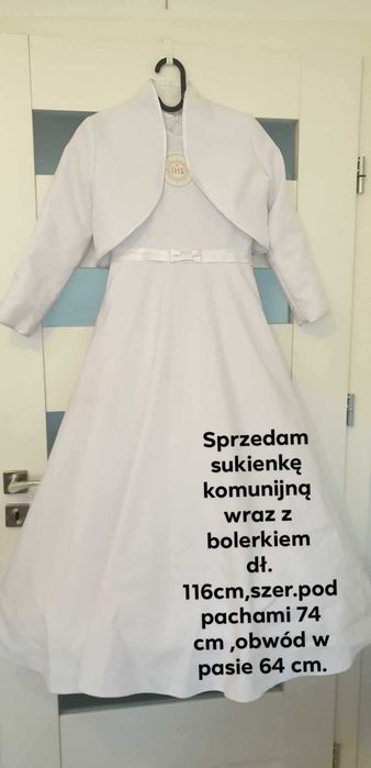 Alba komunijna dla dziewczynki
