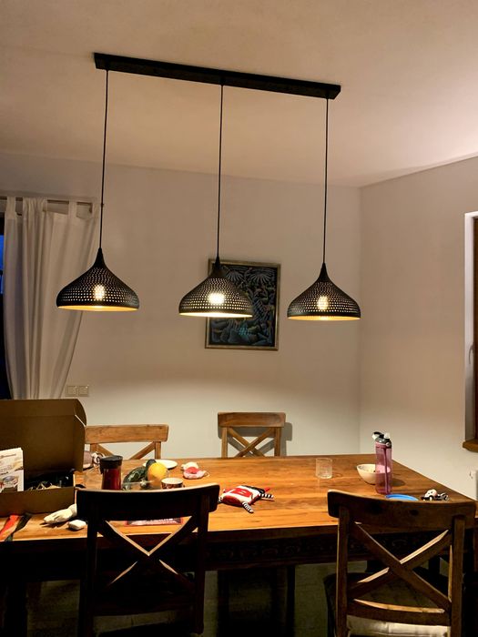 Lampa wiszaca Punchray 3 punktowa