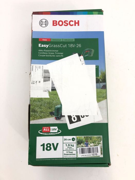 Akumulatorowa podkaszarka do trawy Bosch EasyGrassCut 18V-26