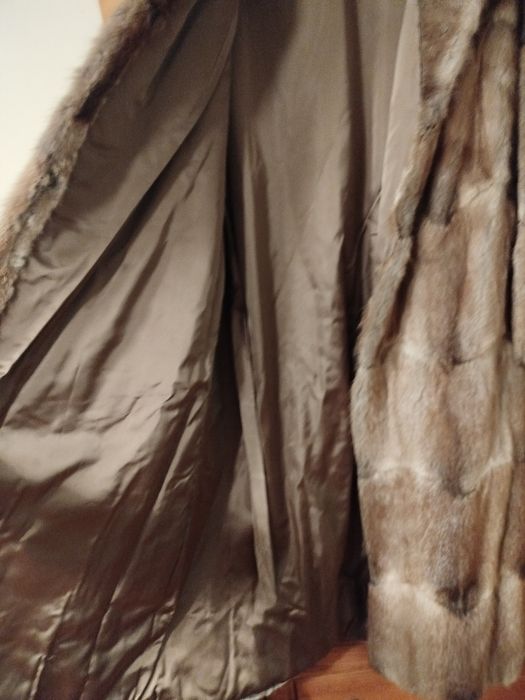 Futro z Szynszyla gęste miękkie stan idealny