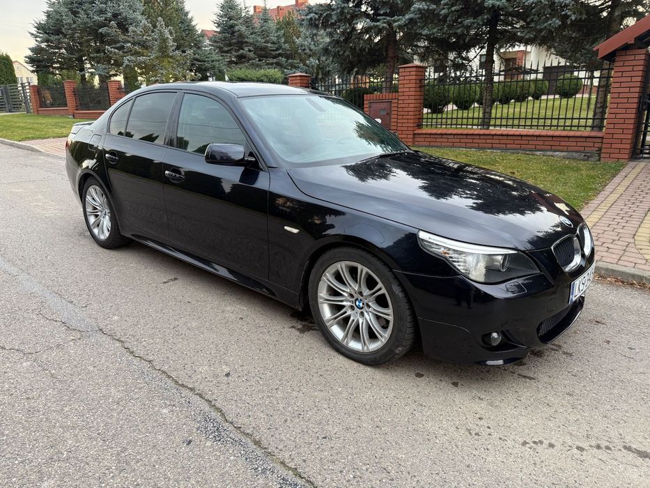 BMW Seria 5 E60 520D LCI M PAKIET Carbonschwarz