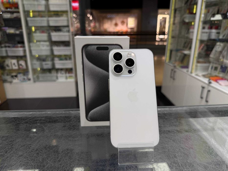 iPhone 15 Pro 128 GB White Bateria 86% Telakces.com Manufaktura