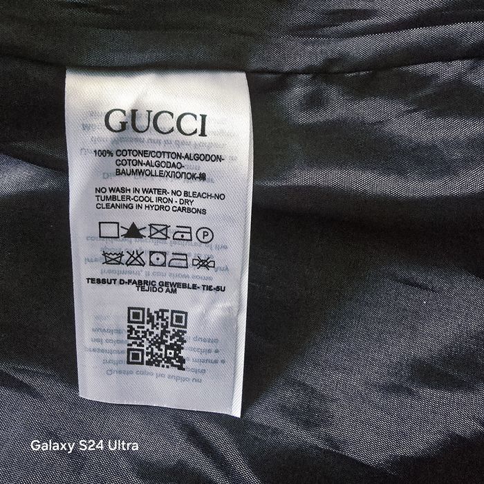 Kurtka gucci monogram wiatrówka m unisex