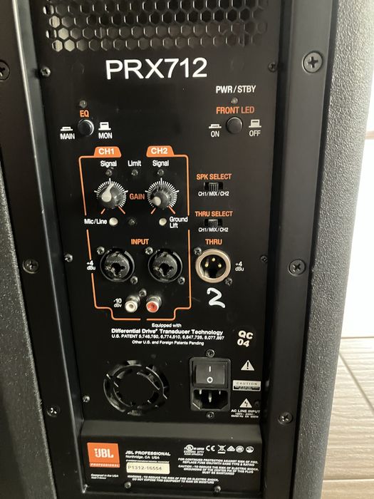 JBL Prx 712  kolumy aktywne