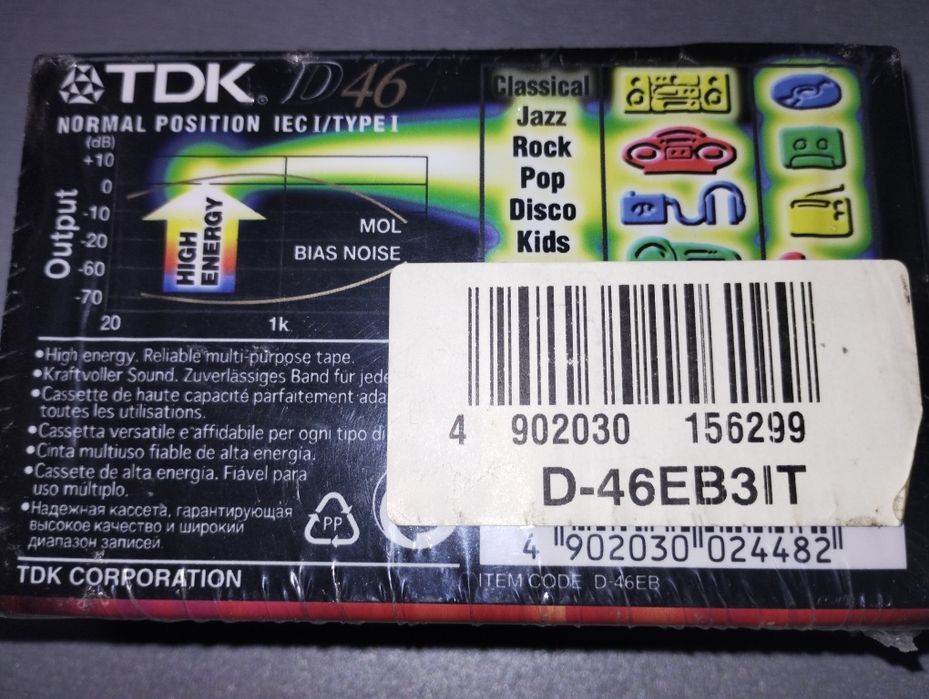 Аудіокасета TDK D 46