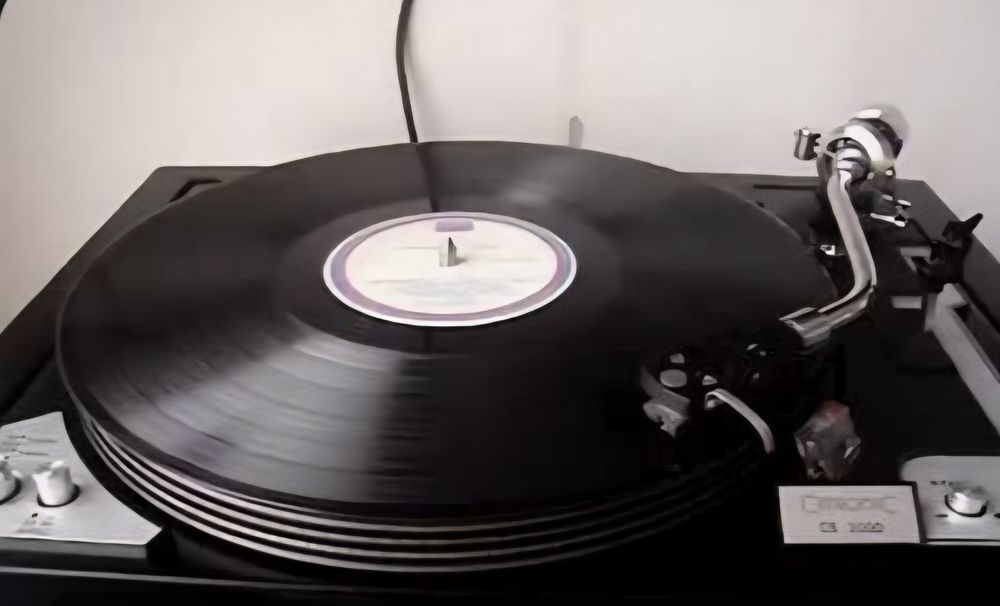 Prato gira discos Vintage Citronic ds 300d